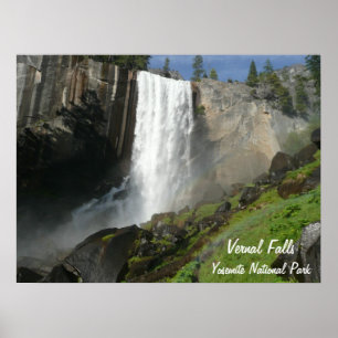 Póster Cascada Vernal I en el Parque Nacional Yosemite
