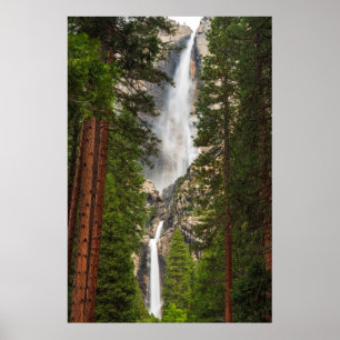 Póster Cascada Yosemite, California
