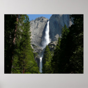 Póster Cascada Yosemite II del Parque Nacional Yosemite