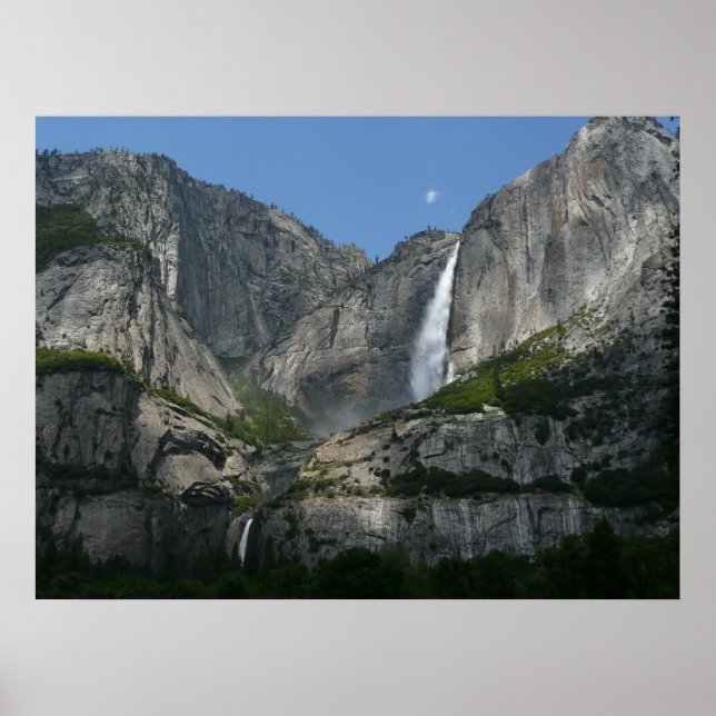 Póster Cascada Yosemite III del Parque Nacional Yosemite (Frente)