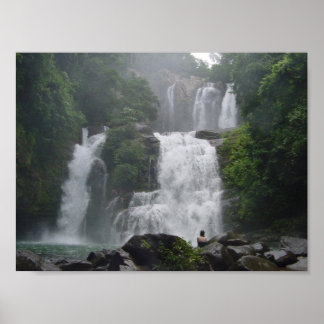 Póster Cascadas de Costa Rica
