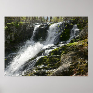 Póster Cascadas de Lands Run
