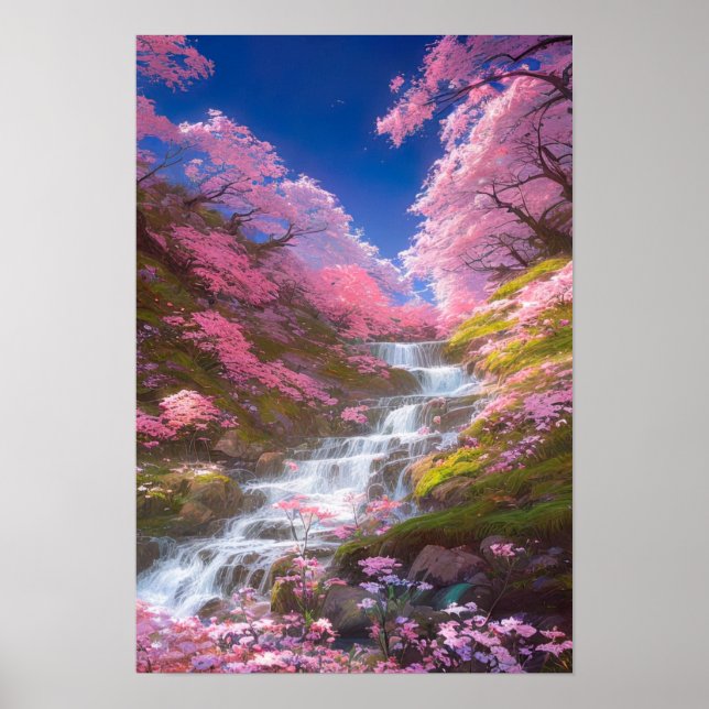 Póster Cascadas de Whispering (Frente)