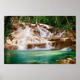 Póster Cascadas del río Dunn de Jamaica