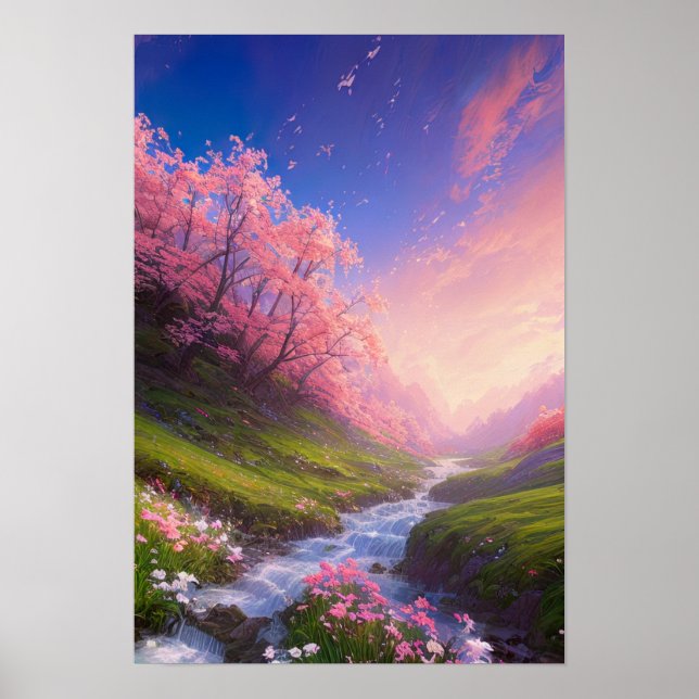 Póster Cascadas encantadas (Frente)