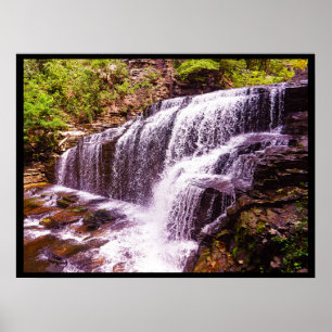 PÓSTER CASCADILLA GORGE ITHACA NUEVA YORK