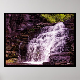PÓSTER CASCADILLA GORGE ITHACA NUEVA YORK