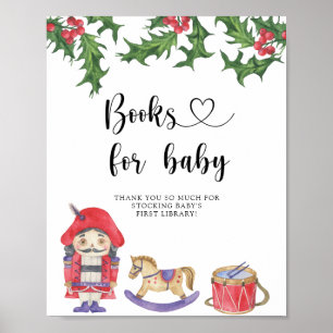 Póster Cascanueces - cartel de libros para bebé