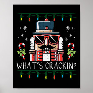 Póster Cascanueces de Navidad Qué pasa Hombres divertidos