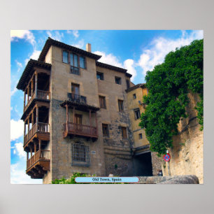 Póster Casco antiguo, España
