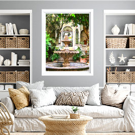 Póster Casco Antiguo Hacienda México Antigüedad