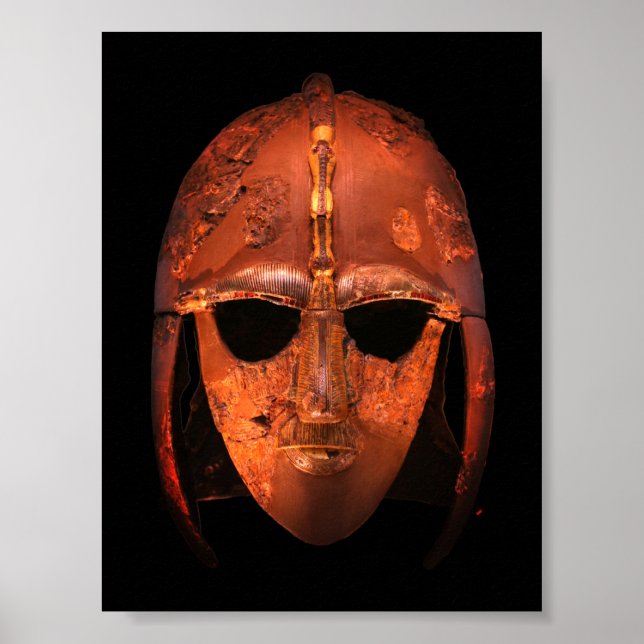 Póster Casco de Sutton Hoo (Frente)