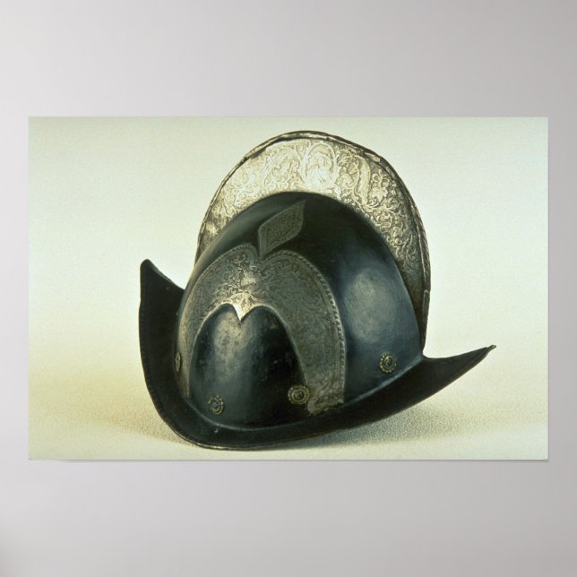 Póster casco del siglo XVIII, Malbork, Polonia (Frente)