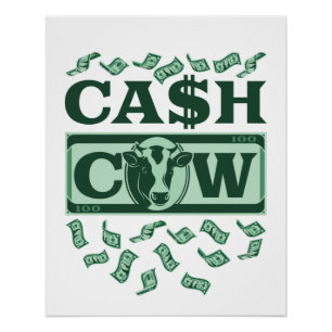Póster Cash Cow