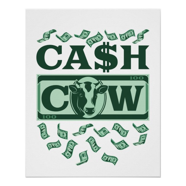 Póster Cash Cow (Anverso)