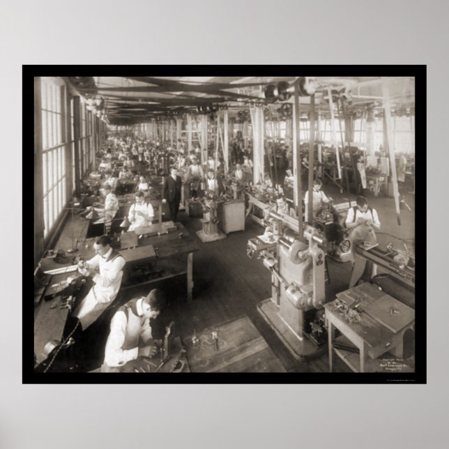 Póster Cash Register Company Photo 1904 (Frente)