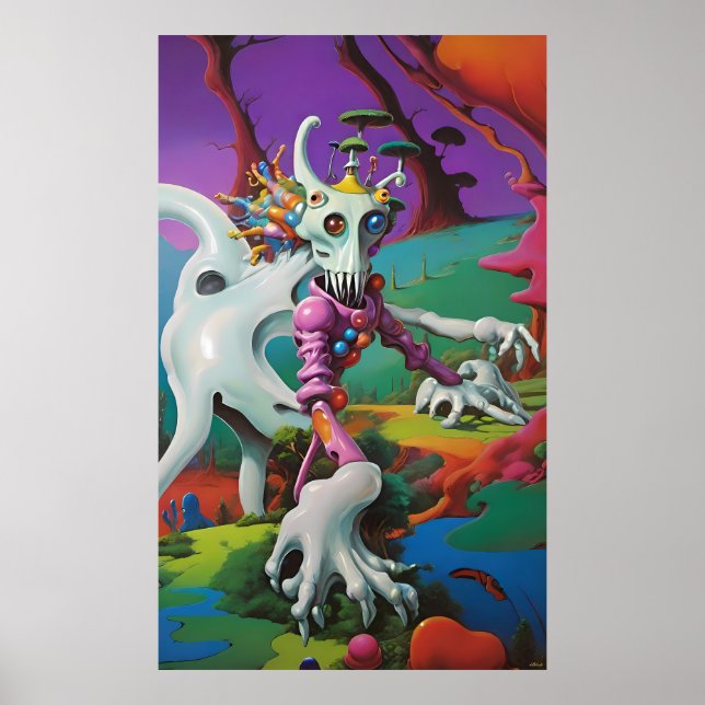 Póster Casi máximo: Ken Gage Surreal Art (Frente)