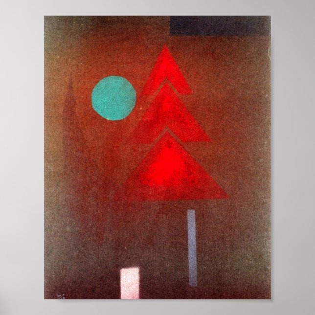 Póster Casi sumergido, Kandinsky (Frente)