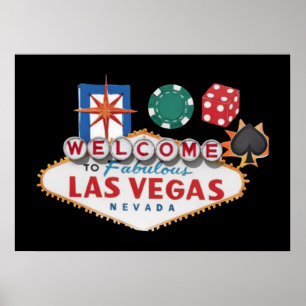 Póster Casino de bienvenida de Guay Vegas