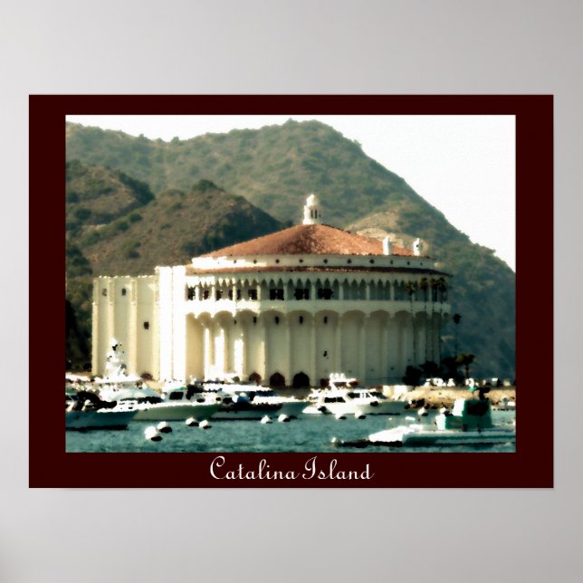 Póster Casino de Catalina Island (Frente)