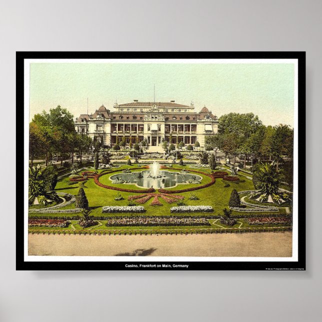 Póster Casino, Frankfort en Main, Alemania (Frente)