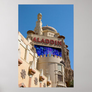 Póster Casino Las Vegas de Aladdin