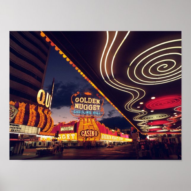 Póster Casinos de Las Vegas (Frente)