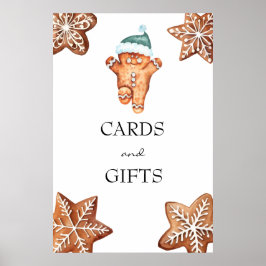 Póster Casita de jengibre | Tarjetas y regalos para baby 