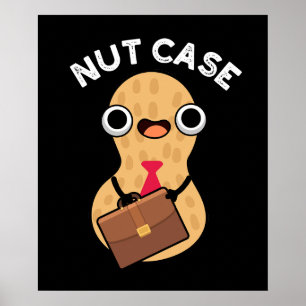 Póster Caso de Nuez Chistes Divertidos de Cacahuete con F