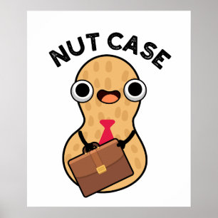 Póster Caso de Nuez Chistes Divertidos de Cacahuetes