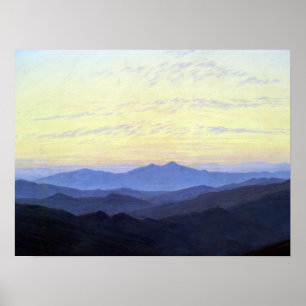 Póster Caspar David Friedrich Riesengebirge