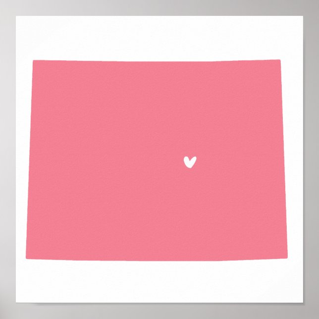 Póster Casper, Wyoming (Frente)