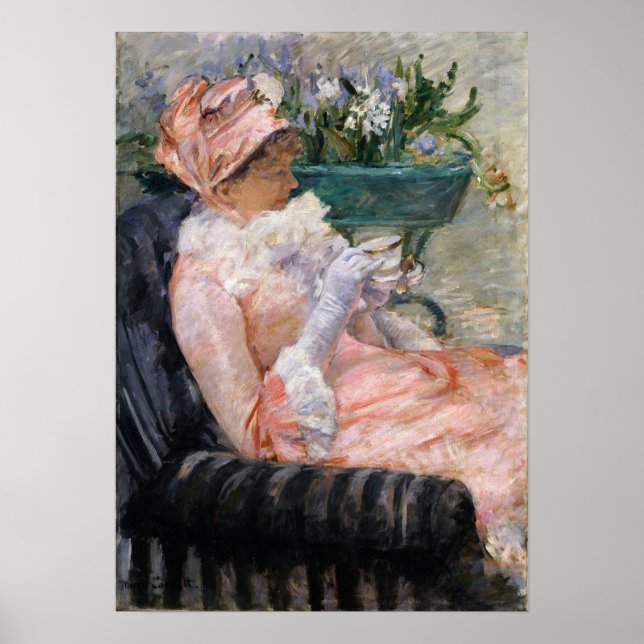 Póster Cassatt - Taza De Té (Frente)