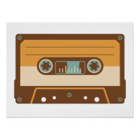 Cassette de cinta mixta analógica