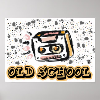 Póster Cassette de Old School