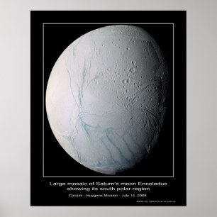 Póster CassiniMission-Enceladusstripes_ca