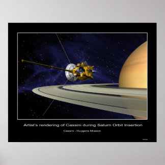 Póster CassiniMission-PIA03883