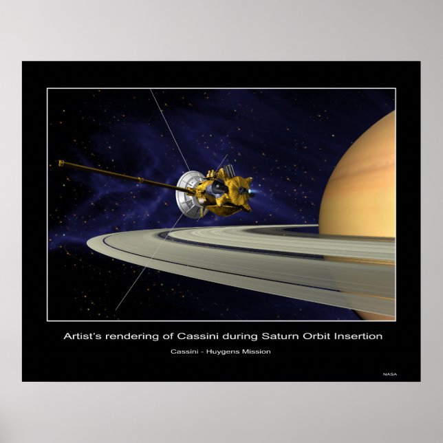 Póster CassiniMission-PIA03883 (Frente)