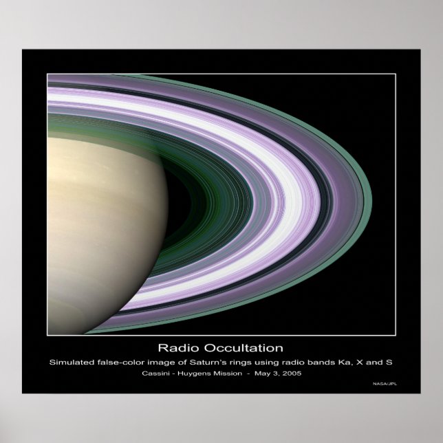 Póster CassiniMission-PIA07873 (Frente)