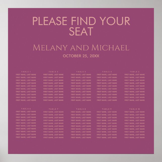 Póster Cassis simple minimalista elegante (Frente)