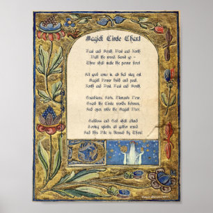Póster CAST a MAGICK CIRCLE CHANT