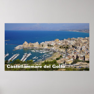 Póster Castellammare del Golfo, Poster de Sicilia