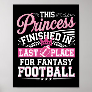Póster Castigo Divertido para el Perdedor de Fantasy Foot