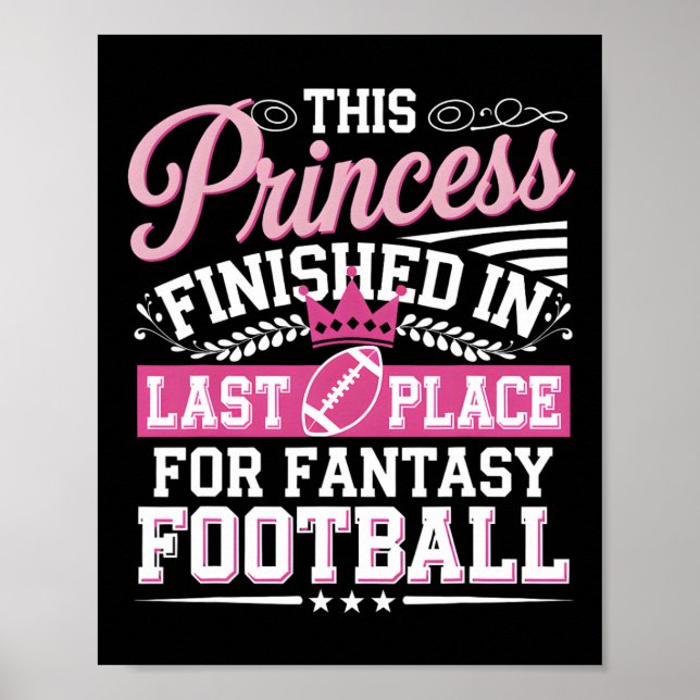 Póster Castigo Divertido para el Perdedor de Fantasy Foot (Frente)