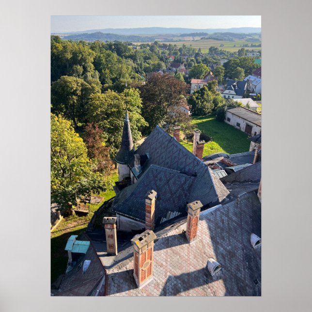 Póster Castillo Abandonado (Frente)