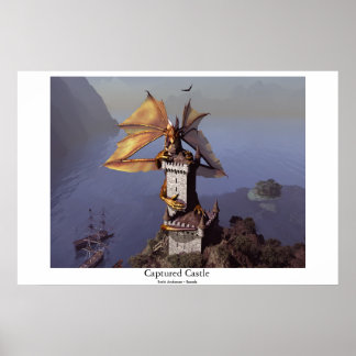 Póster Castillo capturado