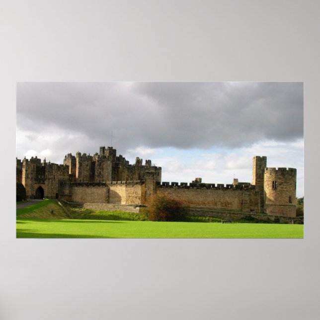 Póster Castillo de Alnwick (Frente)
