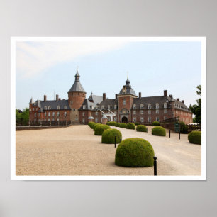 Póster Castillo de Anholt, Münsterland, Alemania