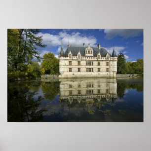 Póster Castillo de Azay-le-Rideau, Indre-et-Loire, 2