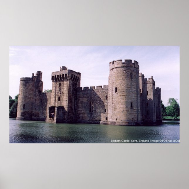 Póster Castillo de Bodiam (Frente)